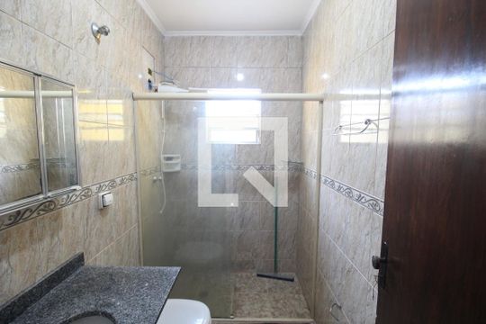 Banheiro de casa para alugar com 2 quartos, 100m² em Jardim Primavera, São Paulo