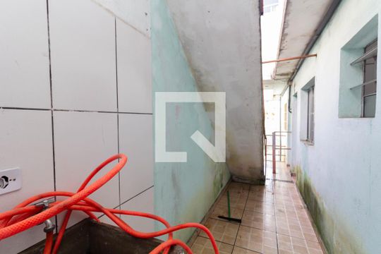Área de Serviço de casa para alugar com 1 quarto, 35m² em Parque Savoi City, São Paulo