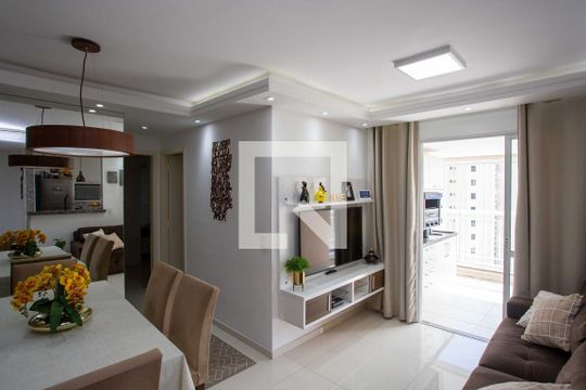 Sala de apartamento à venda com 2 quartos, 67m² em Centro, Diadema