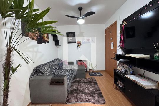 Sala de apartamento à venda com 2 quartos, 40m² em Santos Dumont, São Leopoldo