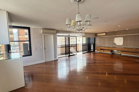 Sala de apartamento à venda com 4 quartos, 270m² em Jardim, Santo André