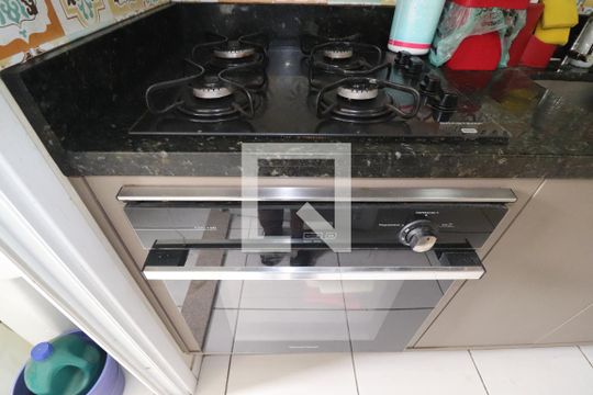 Cozinha de apartamento à venda com 2 quartos, 70m² em Campestre, Santo André