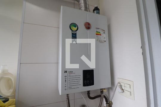 Área de Serviço de apartamento à venda com 2 quartos, 70m² em Campestre, Santo André