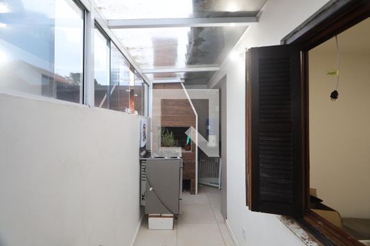 Área de serviço - Churrasqueira de casa de condomínio para alugar com 1 quarto, 43m² em Nossa Senhora das Gracas, Canoas