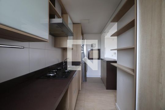 Cozinha e Área de Serviço de apartamento para alugar com 3 quartos, 78m² em Marechal Rondon, Canoas