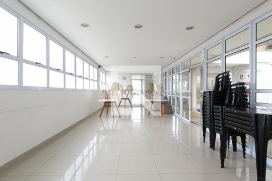 Área comuma de apartamento à venda com 1 quarto, 24m² em Vila Campanela, São Paulo