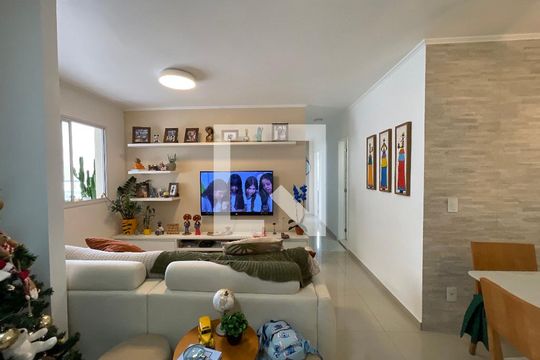 Sala de apartamento à venda com 3 quartos, 95m² em Jardim Lucia, São Paulo