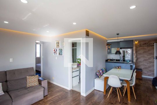 Sala de apartamento à venda com 3 quartos, 63m² em Centro, Diadema