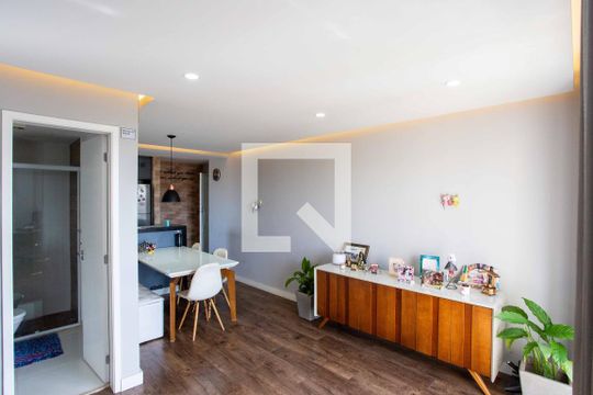 Sala de apartamento à venda com 3 quartos, 63m² em Centro, Diadema