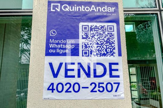 Plaquinha de apartamento à venda com 1 quarto, 75m² em Jardim Analia Franco, São Paulo