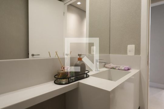 Lavabo de apartamento à venda com 3 quartos, 266m² em Cidade São Francisco, São Paulo