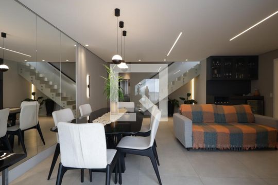 Sala de apartamento à venda com 3 quartos, 266m² em Cidade São Francisco, São Paulo