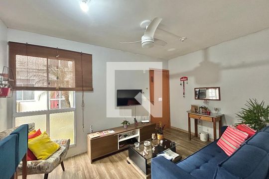 Sala de apartamento à venda com 2 quartos, 39m² em Rondônia, Novo Hamburgo