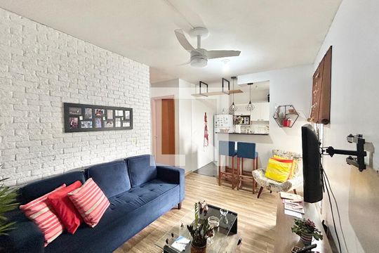Sala de apartamento à venda com 2 quartos, 39m² em Rondônia, Novo Hamburgo