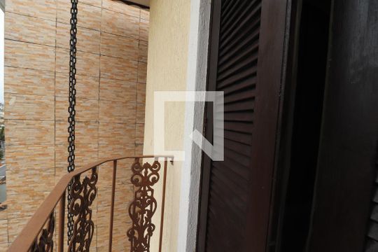 Varanda da Suíte de casa à venda com 3 quartos, 150m² em Vila Camilópolis, Santo André