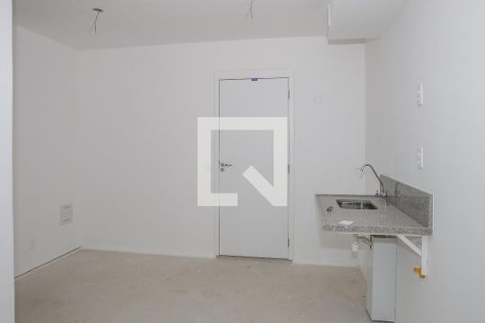 Sala e Cozinha de apartamento à venda com 2 quartos, 41m² em Água Branca, São Paulo