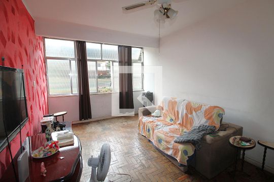 Sala de apartamento para alugar com 3 quartos, 100m² em Méier, Rio de Janeiro