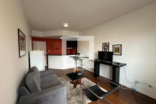 Sala de kitnet/studio para alugar com 1 quarto, 42m² em Alphaville Industrial, Barueri