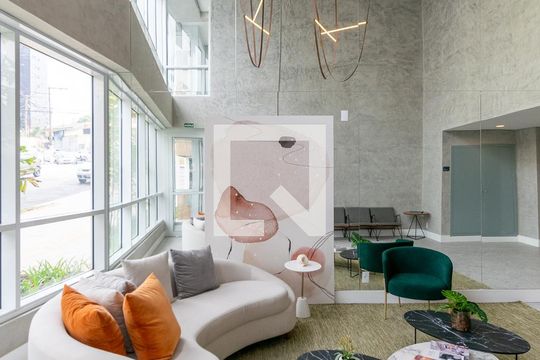 Hall de entrada de apartamento para alugar com 2 quartos, 43m² em Vila Guarani (zona Sul), São Paulo