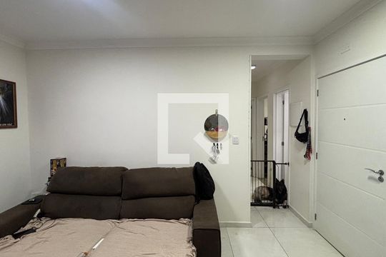 Sala de apartamento à venda com 2 quartos, 81m² em Jardim Bela Vista, Santo André