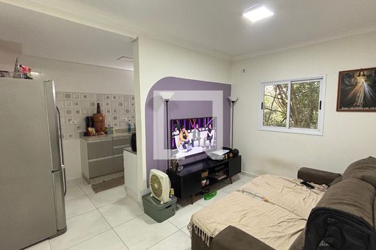 Sala de apartamento à venda com 2 quartos, 81m² em Jardim Bela Vista, Santo André