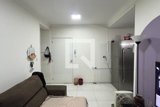 Sala de apartamento à venda com 2 quartos, 81m² em Jardim Bela Vista, Santo André