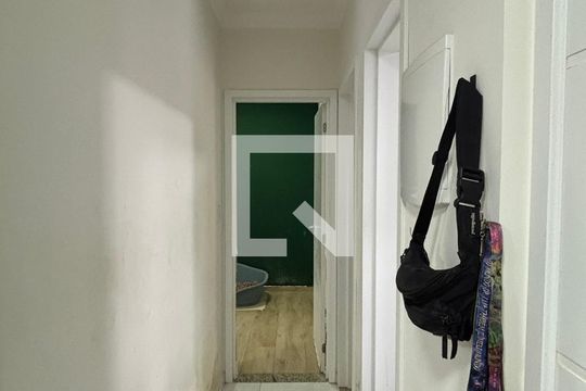 Corredor de apartamento à venda com 2 quartos, 81m² em Jardim Bela Vista, Santo André