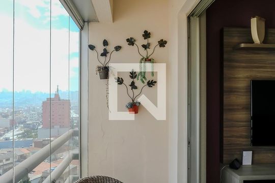 Varanda de apartamento à venda com 3 quartos, 83m² em Vila Caminho do Mar, São Bernardo do Campo