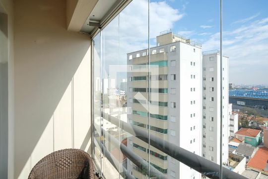 Varanda de apartamento à venda com 3 quartos, 83m² em Vila Caminho do Mar, São Bernardo do Campo