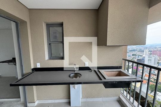 Varanda gourmet de apartamento à venda com 2 quartos, 64m² em Centro, Osasco