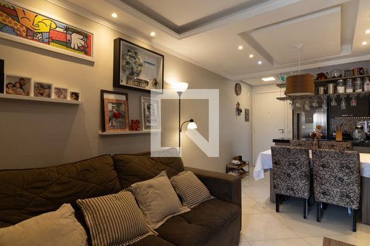 Sala de apartamento à venda com 2 quartos, 54m² em Parque Boturussu, São Paulo