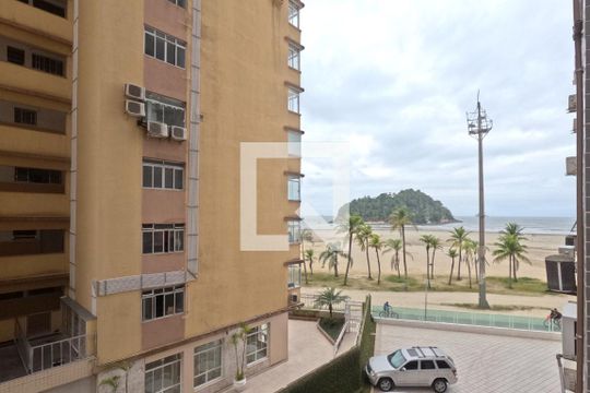 Vista da Sala de apartamento para alugar com 2 quartos, 128m² em José Menino, Santos