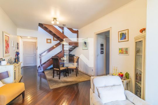 Sala de apartamento à venda com 3 quartos, 200m² em Azenha, Porto Alegre