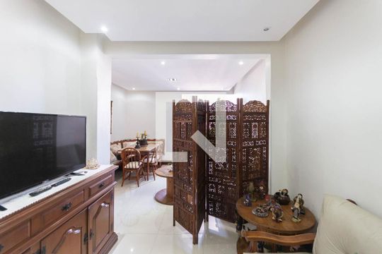 Sala de apartamento à venda com 3 quartos, 122m² em Rio Comprido, Rio de Janeiro