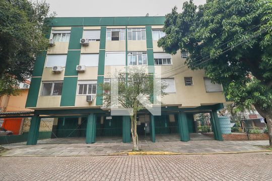 Fachada de apartamento para alugar com 2 quartos, 58m² em Jardim São Pedro, Porto Alegre