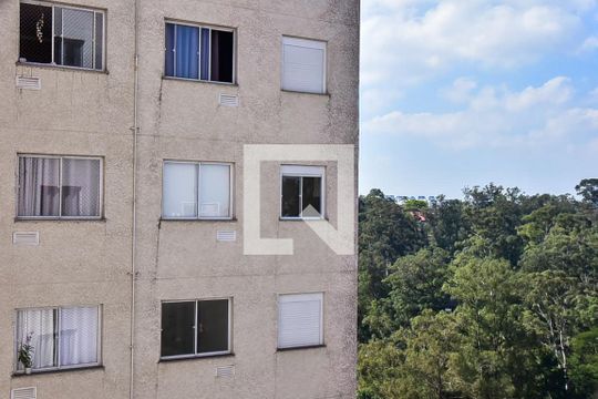 Vista da Suíte de apartamento à venda com 1 quarto, 24m² em Panamby, São Paulo