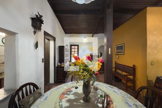 Sala de Jantar de casa para alugar com 4 quartos, 400m² em Vila Guiomar, Santo André
