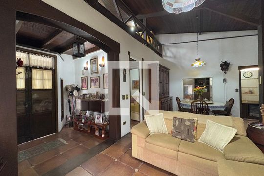 Sala de casa para alugar com 4 quartos, 400m² em Vila Guiomar, Santo André