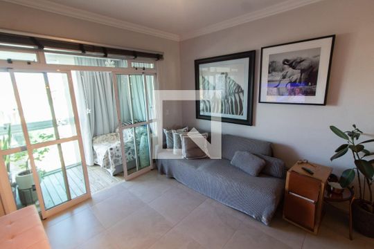 Sala de apartamento à venda com 2 quartos, 108m² em Chácara da Barra, Campinas