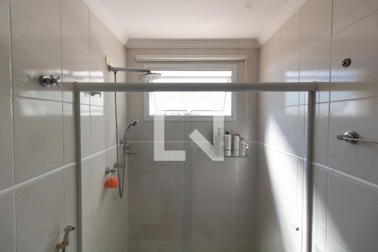 Banheiro Social de apartamento à venda com 2 quartos, 108m² em Chácara da Barra, Campinas