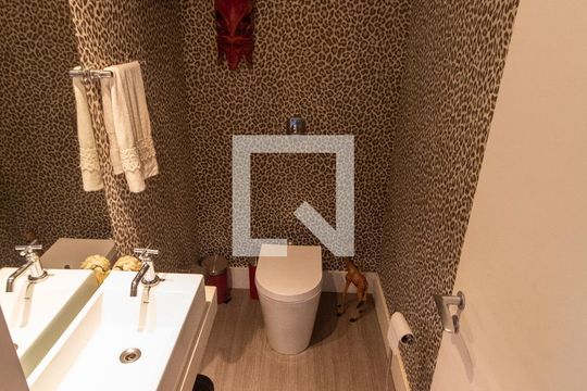 Lavabo da Sala de apartamento à venda com 2 quartos, 108m² em Chácara da Barra, Campinas