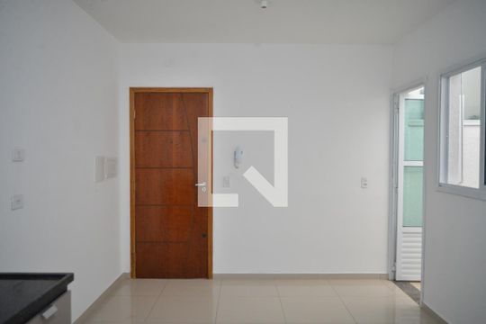 Cozinha de apartamento à venda com 2 quartos, 43m² em Jardim Cristiane, Santo André
