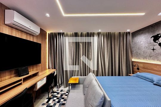 Quarto de kitnet/studio à venda com 1 quarto, 25m² em Santo Amaro, São Paulo