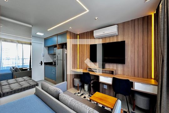 Quarto de kitnet/studio à venda com 1 quarto, 25m² em Santo Amaro, São Paulo
