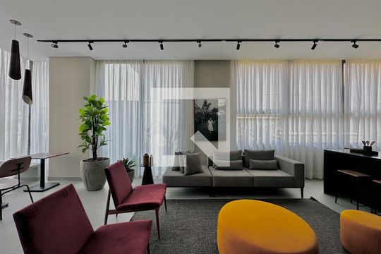 Área comum - Salão de festas de kitnet/studio à venda com 1 quarto, 25m² em Santo Amaro, São Paulo