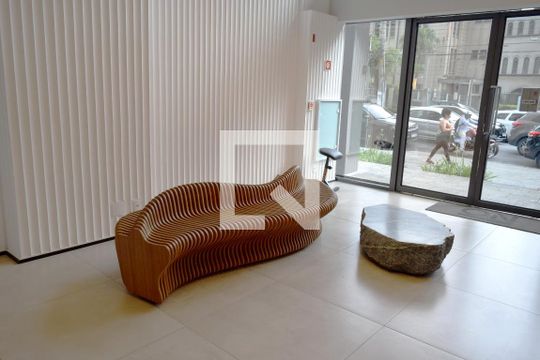 Hall de entrada de kitnet/studio à venda com 1 quarto, 23m² em Jardim Paulista, São Paulo