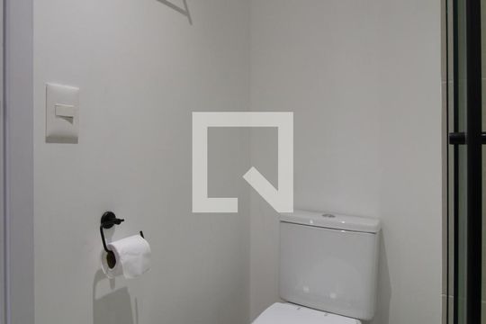 Banheiro Social de kitnet/studio à venda com 1 quarto, 28m² em Planalto Paulista, São Paulo