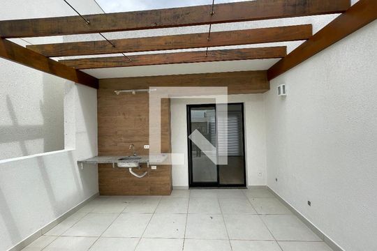 Varanda gourmet de casa de condomínio para alugar com 3 quartos, 148m² em Parque Rincao, Cotia