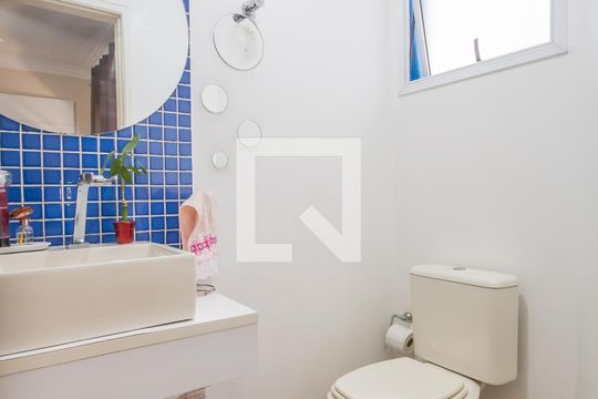 Lavabo de casa de condomínio à venda com 2 quartos, 111m² em Centro, Osasco