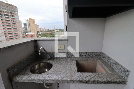 Varanda Gourmet de apartamento à venda com 3 quartos, 82m² em Jardim, Santo André
